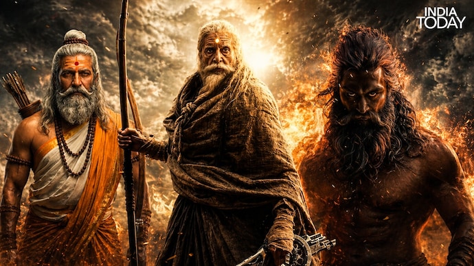 Mythological characters like Dronacharaya, Parshuram and Ashwatthama are getting grand narratives in upcoming films (India Today/Ankit Kumar Dwivedi) Mahavatar Parshuram, Ashwatthama and Drona: Rise of unsung ancient legends