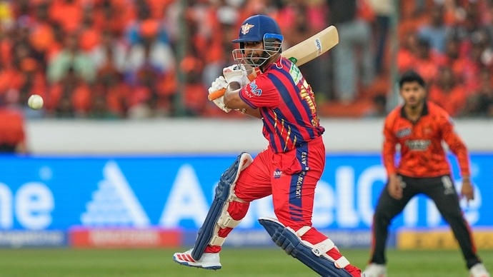 Rishabh Pant scored an unbeaten 68 against SRH. Courtesy: AP Rishabh Pant
