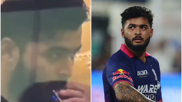 IPL 2026: Riyan Parag was captured vaping during PBKS vs RR. Riyan Parag, PBKS vs RR, IPL 2026