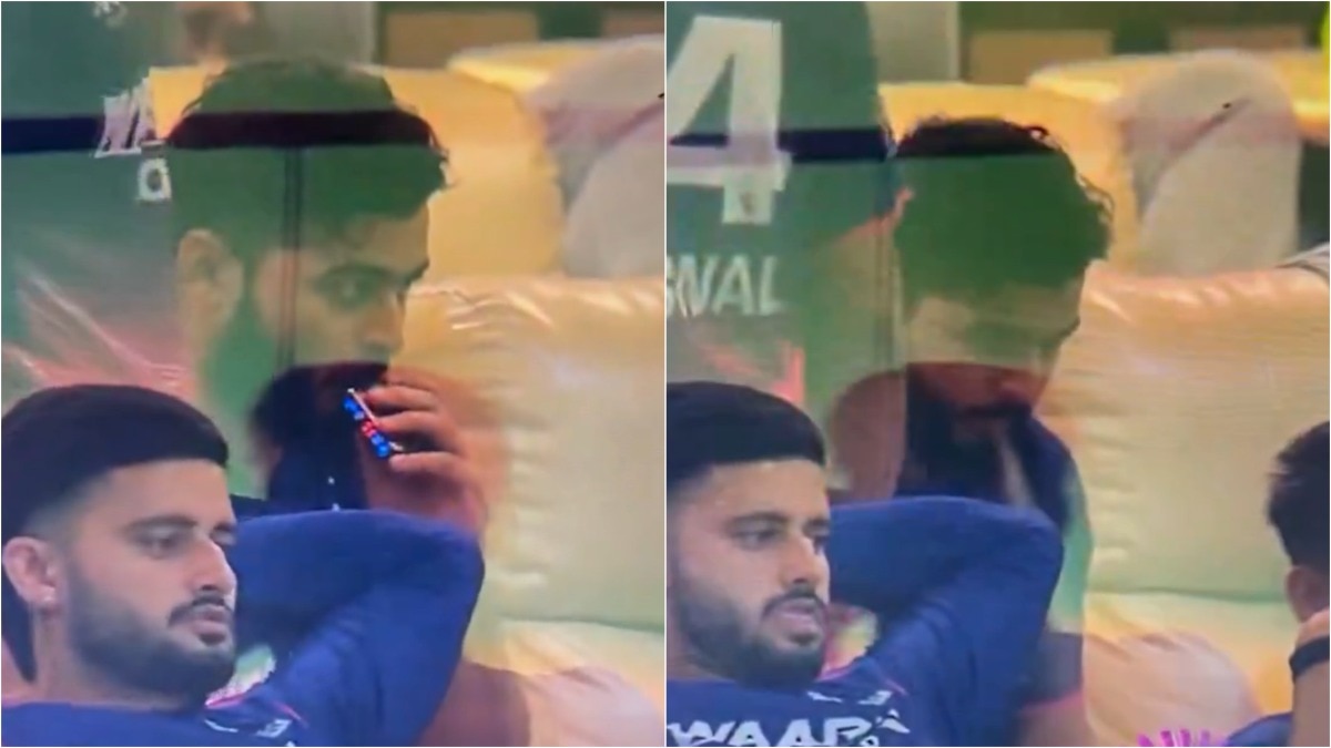 BCCI urged to act after video of Riyan Parag vaping during IPL match sparks backlash