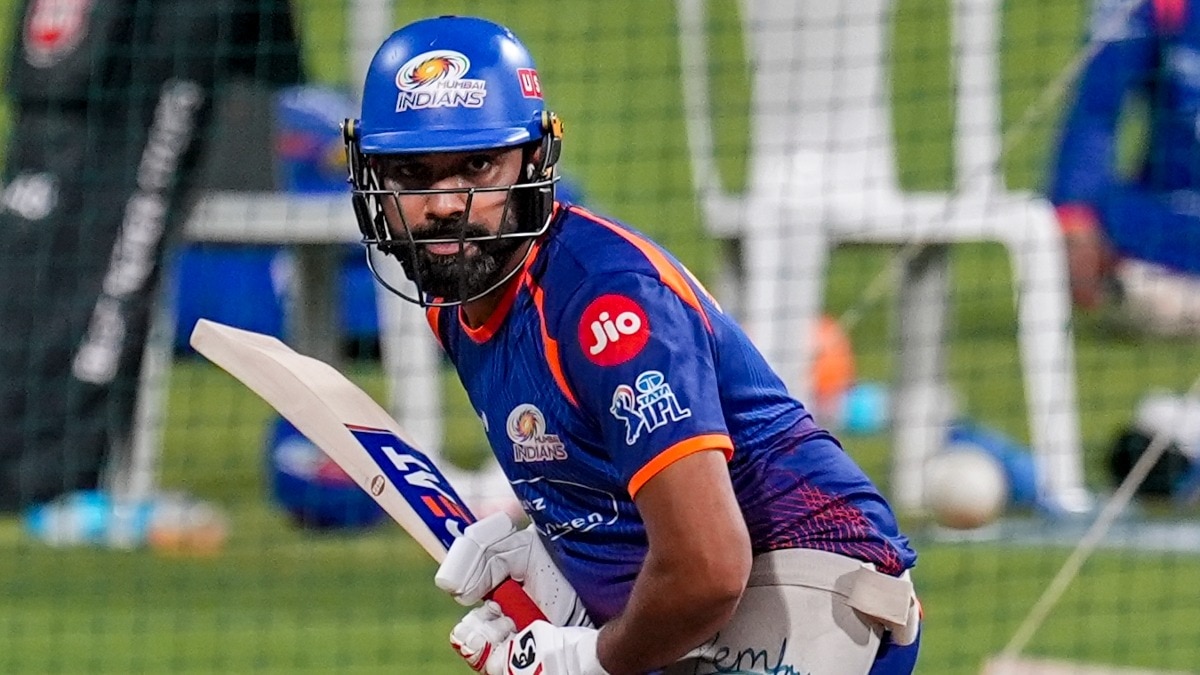 Rohit amps up training, set for return in MI vs SRH clash after injury layoff