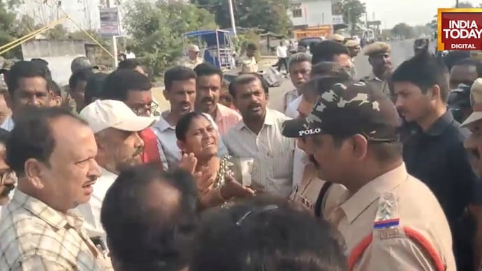 As tensions escalated, heavy police deployment was made in the area to prevent any untoward incidents, with authorities closely monitoring the situation as large numbers of workers gathered. RTC driver’s death sparks tension in Telangana's Narsampet