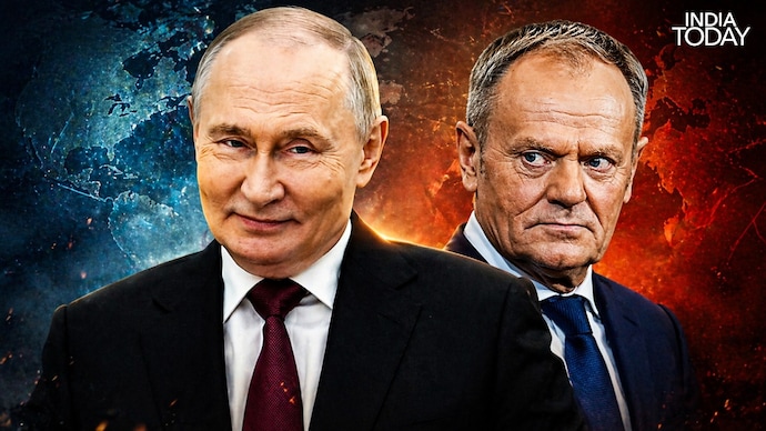 For all his dislike towards Russia, Polish PM Donald Tusk might as well have to join EU leaders in approaching Vladimir Putin to secure energy supplies for the continent. (Image: AP/File) Russia taunts EU as jet fuel crisis looms.