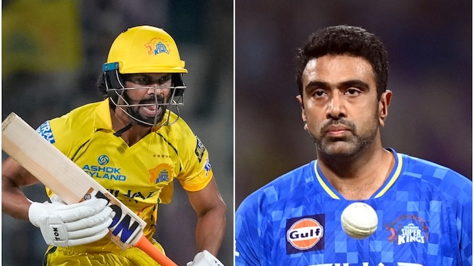 CSK sits bottom with worst NRR in IPL 2026. (PTI Photo) Ruturaj Gaikwad, R Ashwin