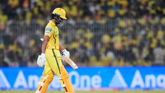 IPL 2026: CSK captain Ruturaj Gaikwad struggled at home against PBKS. (AP Photo) Ruturaj Gaikwad