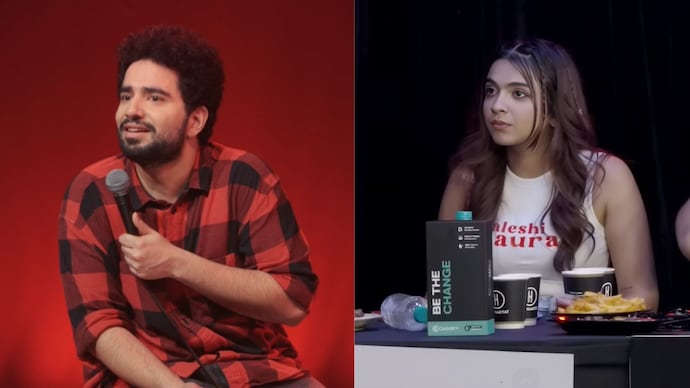 Samay Raina (left) and Apoorva Mukhija (Photo: YouTube screengrab)
