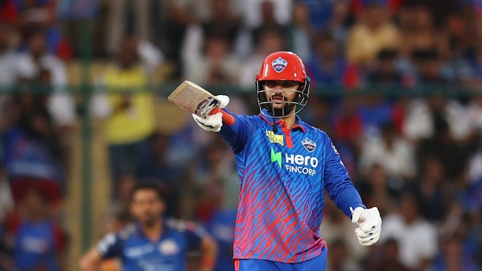 Sameer Rizvi smashed a match-winning 90 for DC vs MI (Reuters Photo) Sameer Rizvi