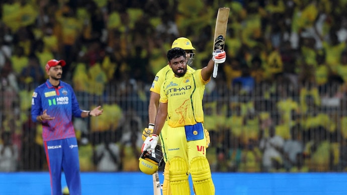 Sanju Samson hundred helped CSK beat DC (Reuters Photo) Sanju Samson