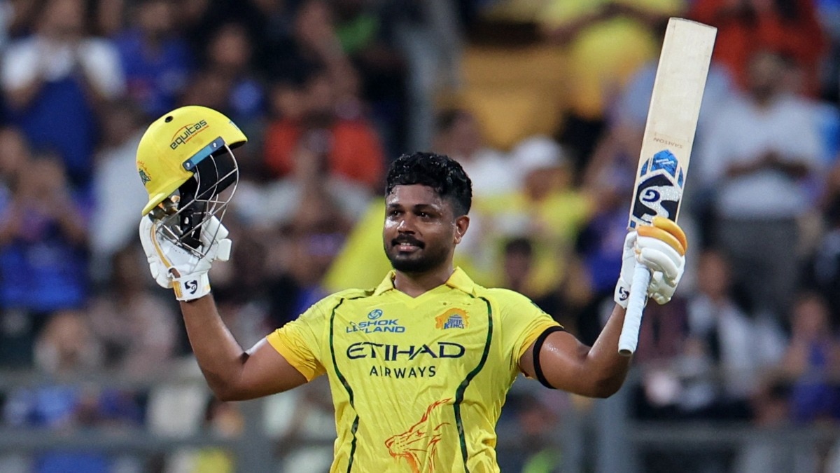 Sanju turns up vs arch-rivals, becomes CSK's joint-top centurion in just 7 games