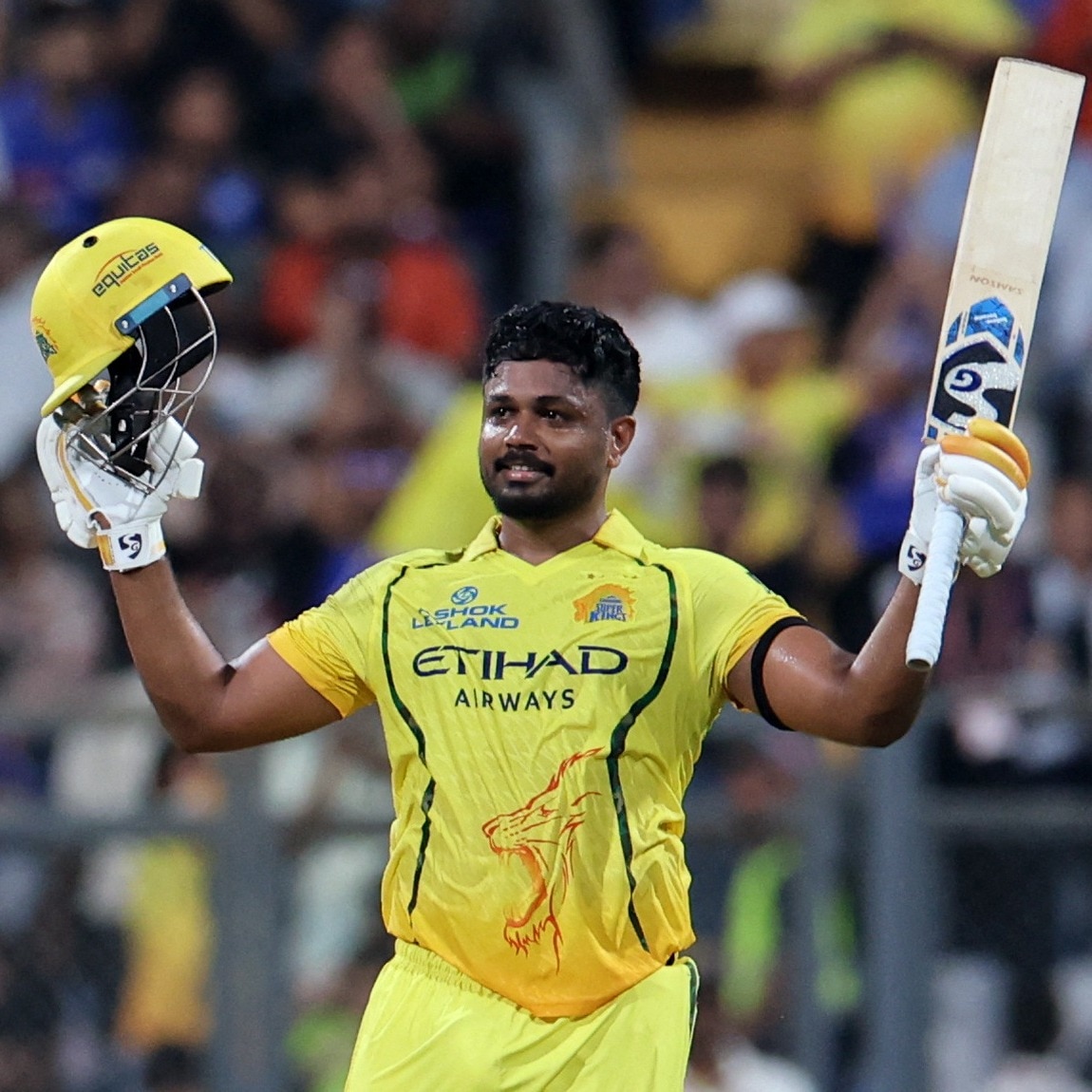 Sanju turns up vs arch-rivals, becomes CSK's joint-top centurion in just 7 games