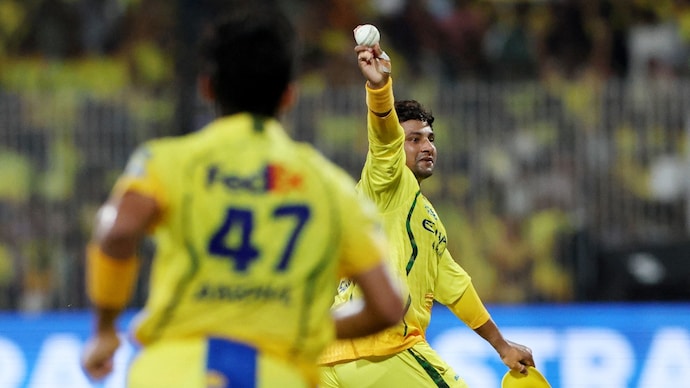 Sarfaraz Khan took a blinder at Chepauk. (Image: Reuters) Sarfaraz Khan