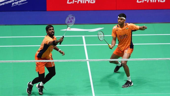 Satwik-Chirag withdraw from Badminton Asia Championships. (Badminton Photo) Satwik-Chirag