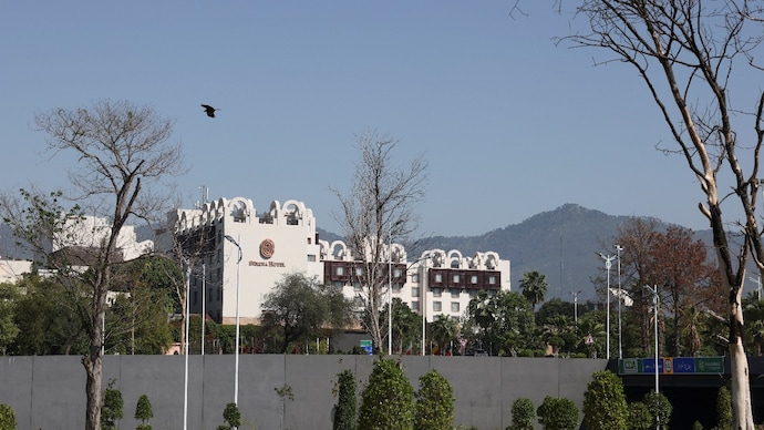 The Islamabad Serena Hotel is located in the high-security Red Zone of Pakistan's capital city. (Reuters photo) Serena Hotel