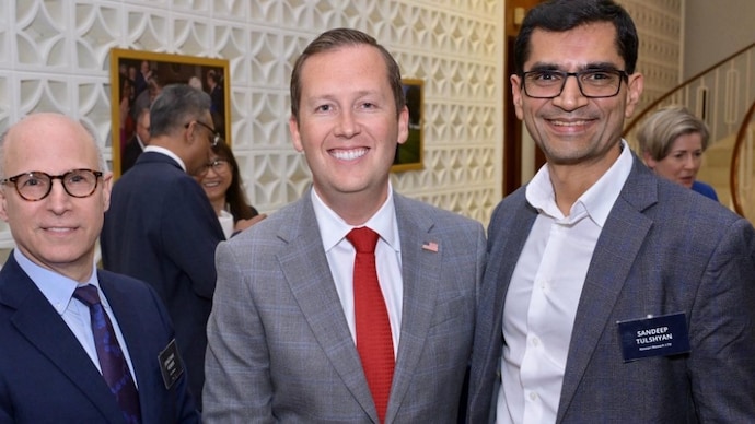 US envoy to India Sergio Gor highlighted Washington’s push to deepen economic ties with New Delhi (Photo- X/@USAmbIndia)