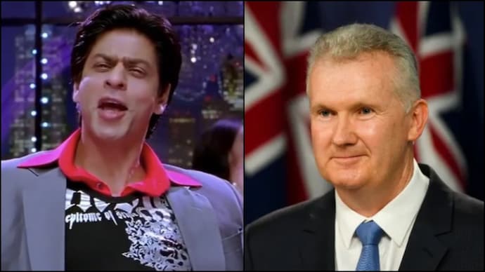 Australian Minister Tony Burke is a fan of Shahrukh Khan. (Photo credit: AP) Shahrukh Khan, Tony Burke