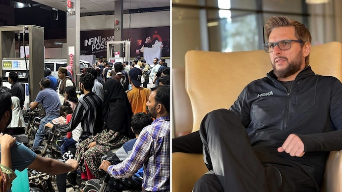 Afridi urged the citizens to support Pakistan's fuel price hike (Courtesy: Shahid Afridi Instagram/Reuters) Shahid Afridi