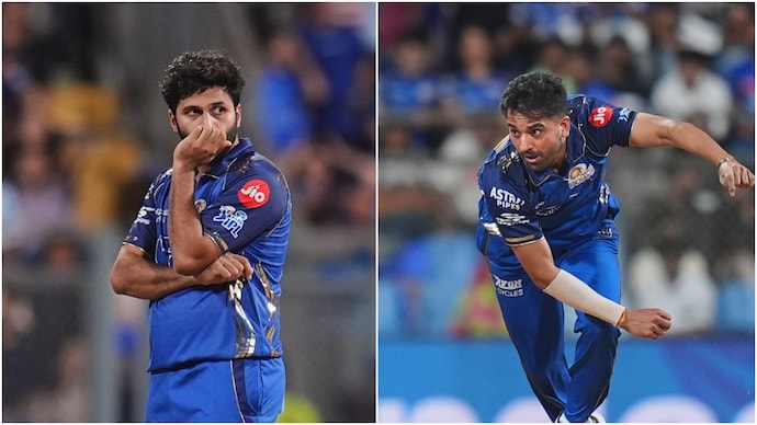 Shardul Thakur and Deepak Chahar were benched for their game against Gujarat Titans. (PTI Photos) Shardul Thakur and Deepak Chahar