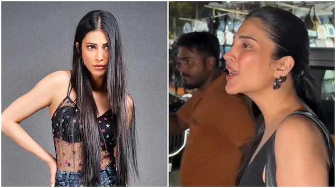Shruti Haasan takes a dig at paparazzi over 'mamma' comment. Shruti Haasan takes a dig at paparazzi over 'mamma' comment.