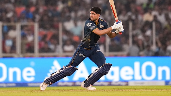 Shubman Gill scored 86 against Kolkata on Friday. Courtesy: PTI Shubman Gill