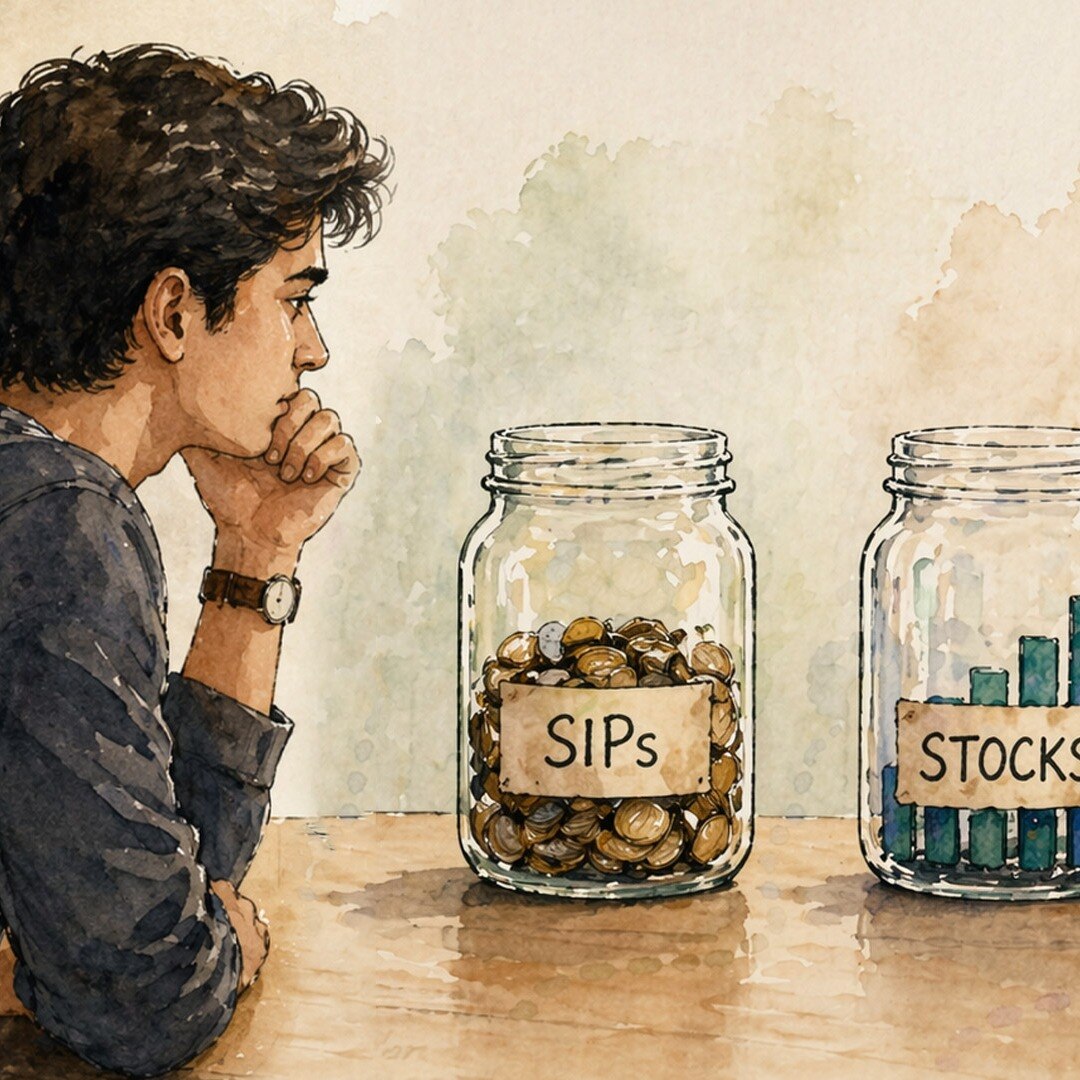 Where should a 25-year-old invest to build wealth: SIPs, stocks or crypto?