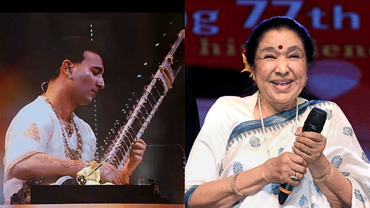 Sitarist Rishabh Rikhiram Sharma's heartfelt tribute to Asha Bhosle at Kolkata concert