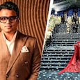 Sivan Santhosh's (R) company weaves the Met Gala carpet for the fourth time (L: Met Gala carpet 2025/Getty) Sivan Santhosh's (R) company weaves the Met Gala carpet for the fourth time (L: Met Gala carpet 2025/Getty)