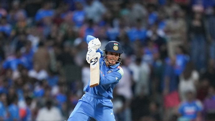 Smriti Mandhana became India's top run-scorer in T20Is. Courtesy: PTI Smriti Mandhana