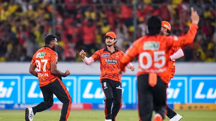 SRH beat CSK in a thriller at Hyderabad. (PTI Photo) SRH
