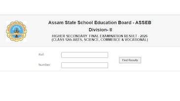 Assam HS Class 12 result 2026 declared. Direct link, pass percentage and topper list Assam HS Class 12 result 2026 declared. Direct link, pass percentage and topper list