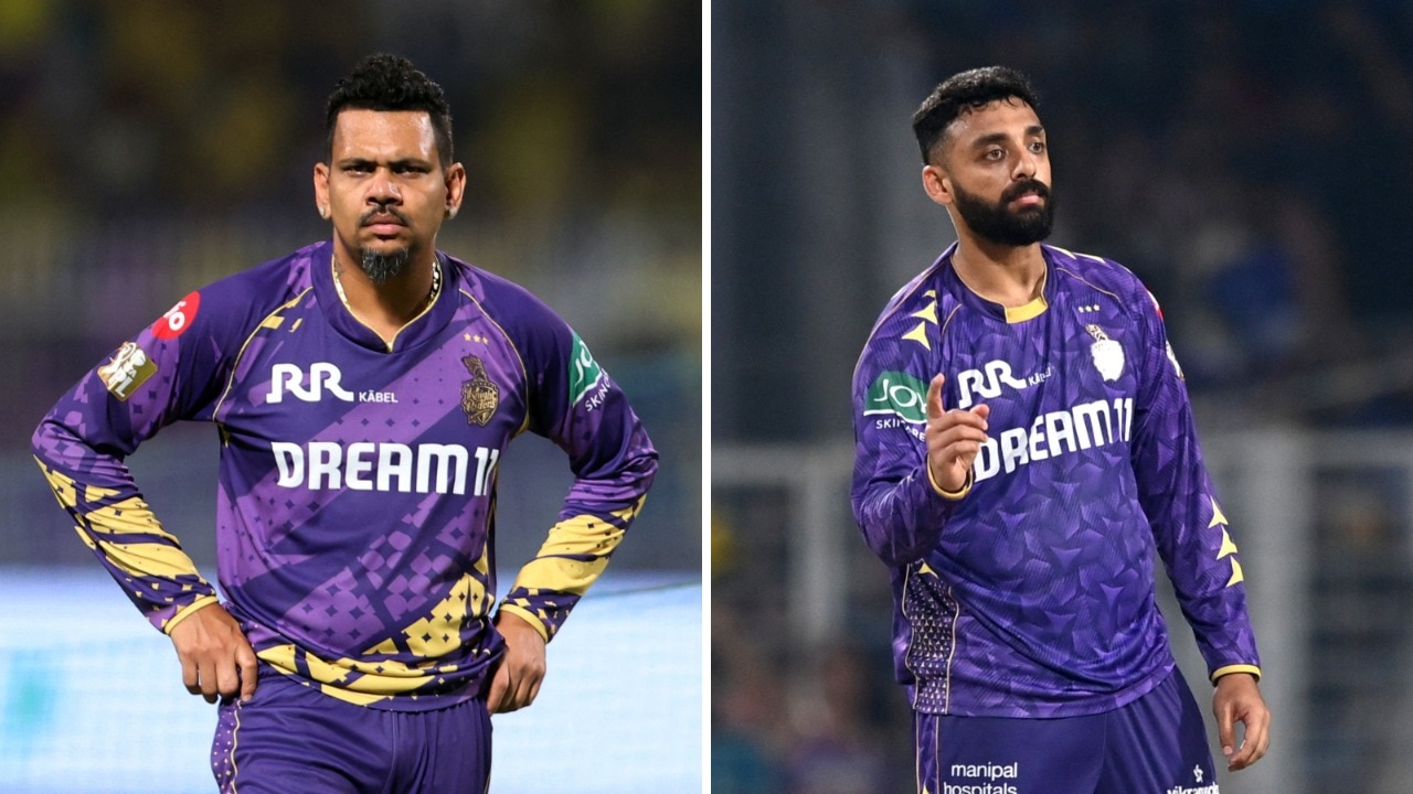 KKR without Sunil Narine, Varun Chakravarthy for first time in 7 years