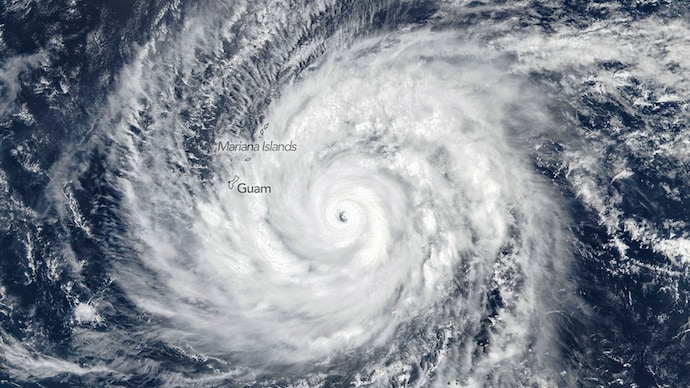 Meteorologists note that Sinlaku is only the second Category 5 storm of 2026. (Photo: Nasa) Super Typhoon Sinlaku
