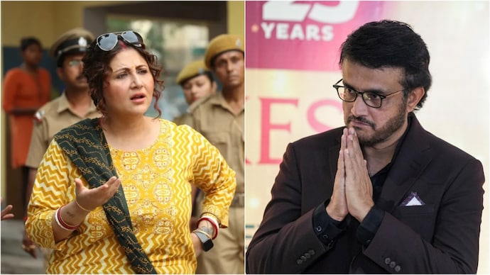 Swastika Mukherjee calls out Sourav Ganguly on insensitive remarks. Photo: Instagram/PTI Swastika Mukherjee, Sourav Ganguly