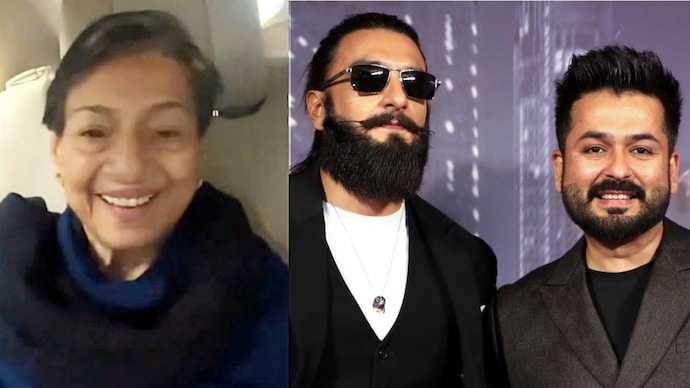 Tanuja reviews Dhurandhar 2 (Photo: Video screenshot/Ranveer Singh and Aditya Dhar-PTI) Tanuja, in her review of the film, called Aditya Dhar the real hero of Dhurandhar 2. Watch