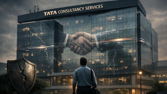 TCS was built on trust as much as technology. That trust, however, is now being tested from multiple directions at once. (AI-generated image)