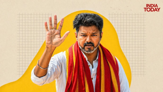 Thalapathy Vijay contested his first election as TVK chief. Thalapathy Vijay