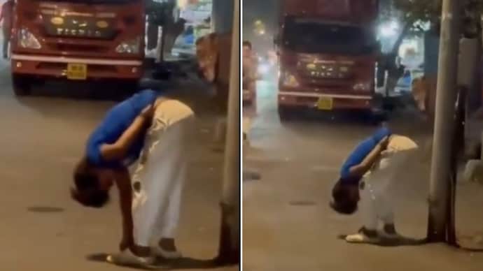 Viral video/X) Thane drug video