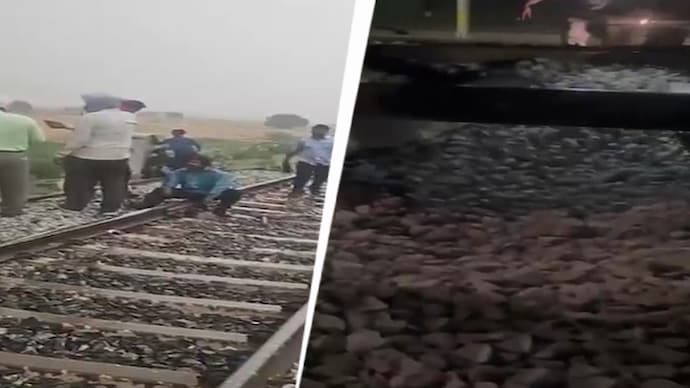 The explosion occurred on a rail line primarily used for freight movement. (Screen grabs)
