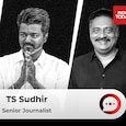 The line between Tamil cinema and politics is blurring once again. The line between Tamil cinema and politics is blurring once again.