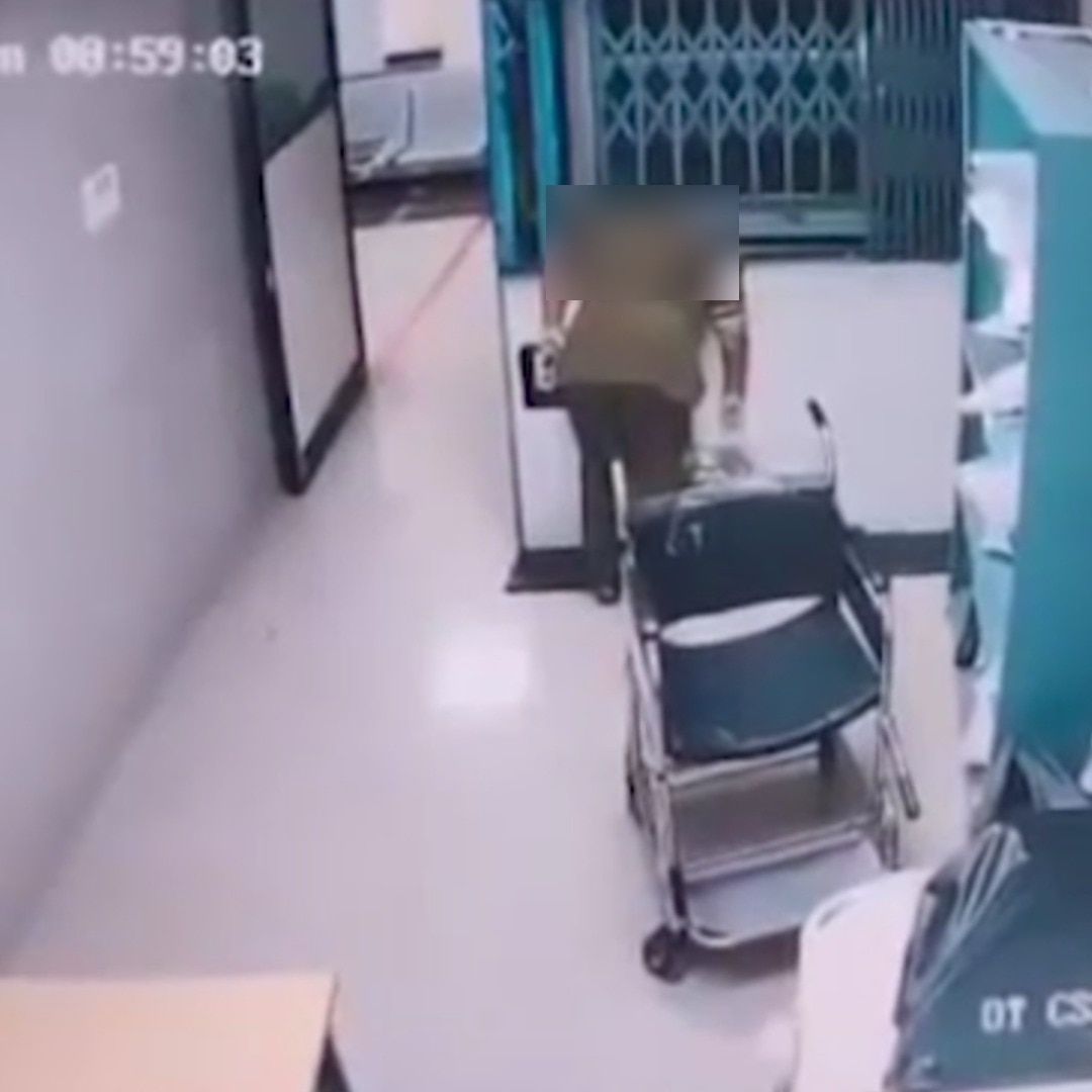 Caught on CCTV: Nashik hospital staff dies after her head gets trapped in lift