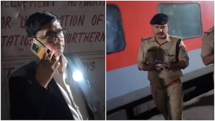 Ticketless woman blames RPF, TTE for missing train, internet cries 'victim card' (Photos: @gharkekalesh/X) Ticketless woman blames RPF, TTE for missing train, internet cries 'victim card'