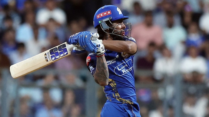 Tilak Varma scored a 45-ball century against Gujarat Titans. Courtesy: Reuters Tilak Varma