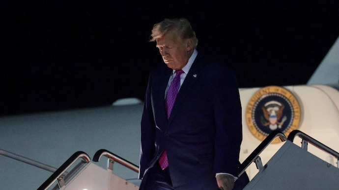 US President Donald Trump. (Reuters photo) Trump