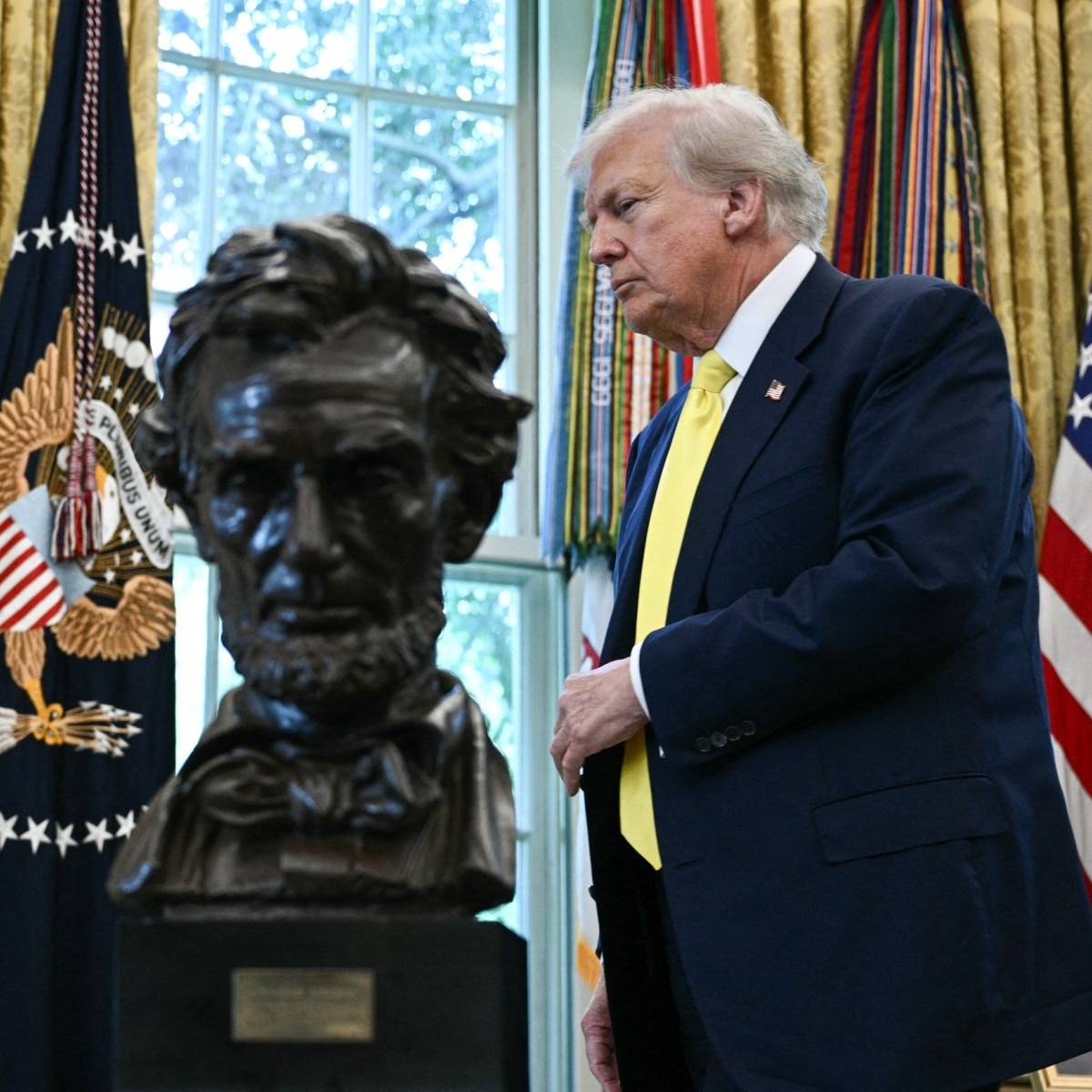 Trump on his 'dangerous profession' and an Abraham Lincoln comparison