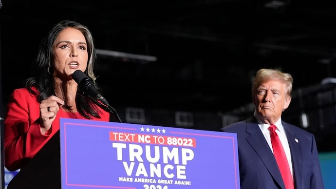 Trump has fired two senior women officials, Pam Bondi and Kristie Noem, and reports suggest Tulsi Gabbard could be next. Trump, Gabbard