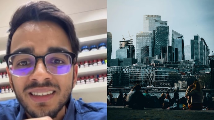 Rs 40 LPA UK job quit by young physio shocking reason behind India return (Photo: insta/@physiomanav and Pexel) UK job quit story, 40 lakh salary job UK