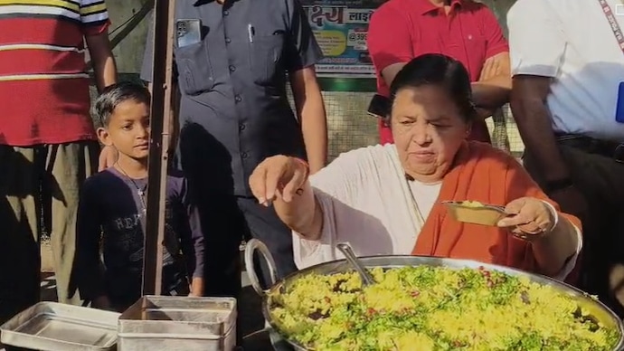 The veteran BJP leader said the act was a protest against an anti-encroachment drive that removed street vendors Uma Bharti