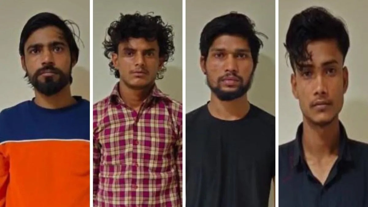 ITG) UP ATS arrested Vikas, Lokesh, Saqib and Arbab