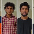 UP ATS arrested Vikas, Lokesh, Saqib and Arbab UP ATS arrested Vikas, Lokesh, Saqib and Arbab