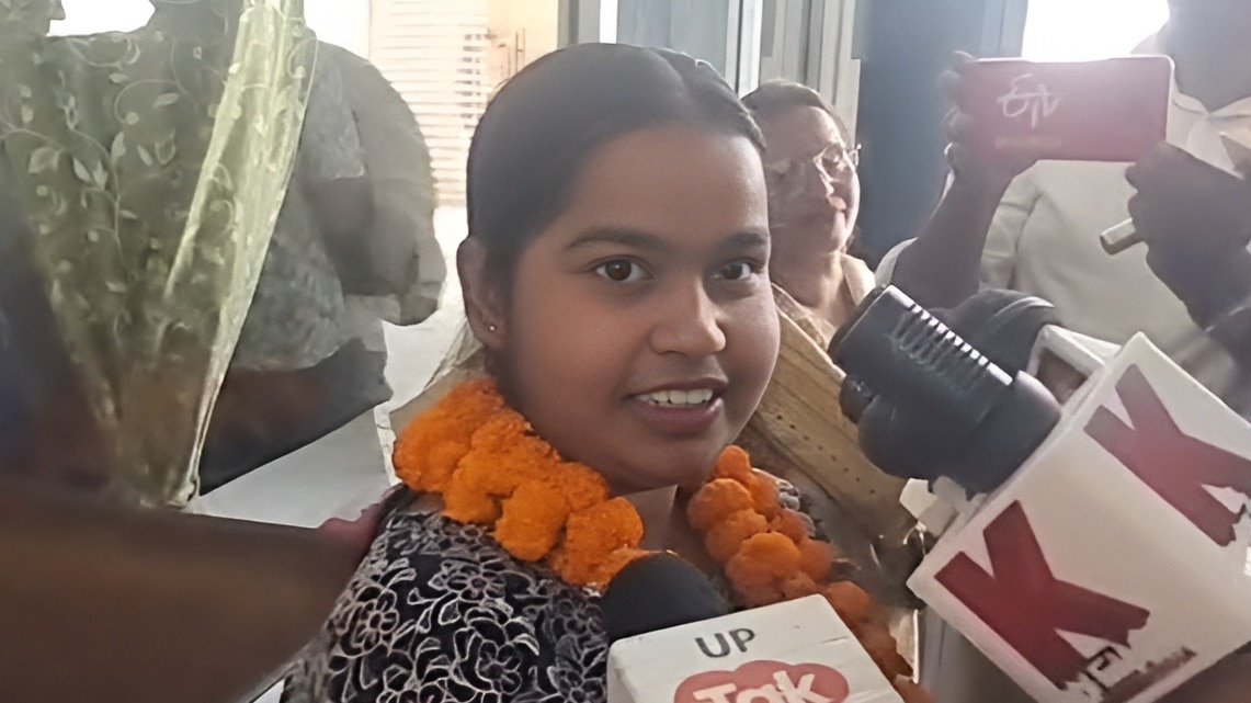 UP Board 12th Topper 2026: Shriya Verma secures 2nd rank with 97.2%, eyes IIT