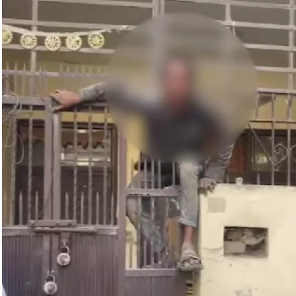 UP thief breaks into house, gets stuck on gate as escape attempt backfires